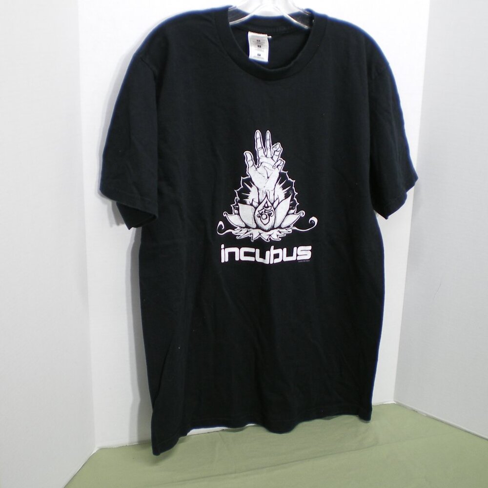 Incubus Band Tee Shirt, Rare, Vintage, Black Short Sleeve, Size Large